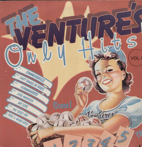 The Ventures Only Hits Vol 1 English Vinyl LP