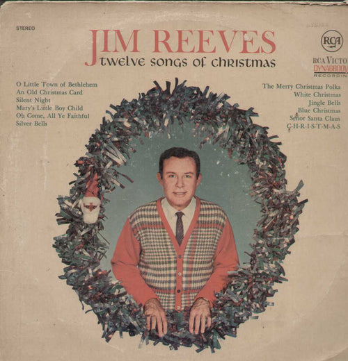 Jim Reeves Twelve Songs Of Christmas English Vinyl LP