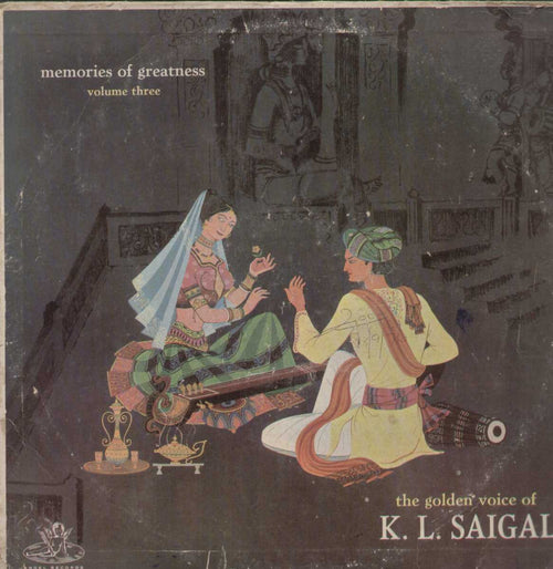 The Golden Voice Of K.L. Saigal Vol 3 Compilations Vinyl LP