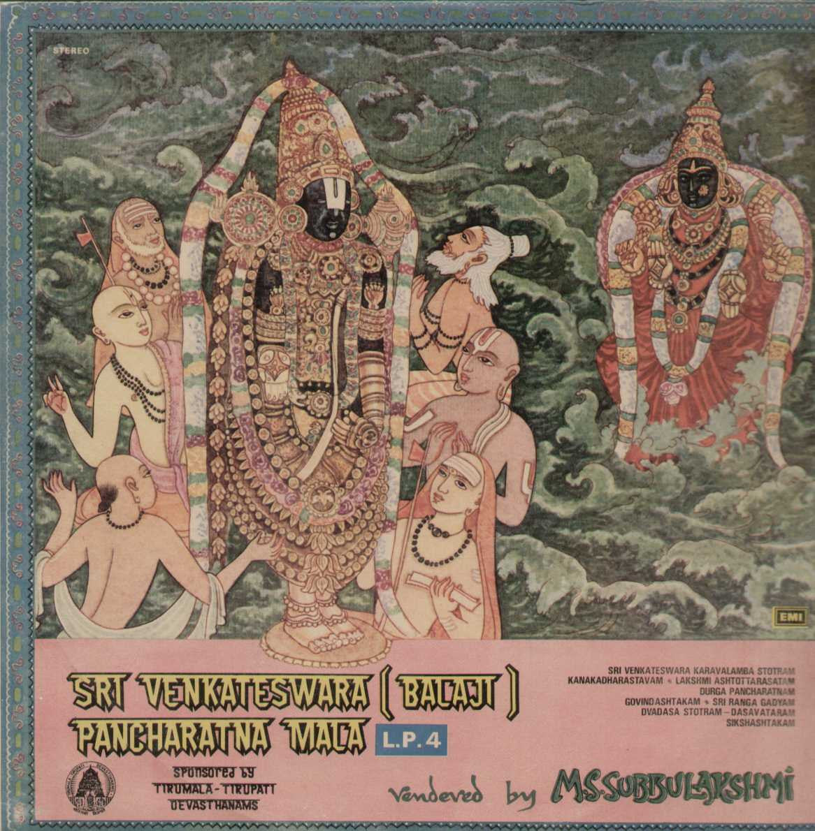 Buy Sri Venkateswara (Balaji) Pancharatnamala 4 Indian movie ...