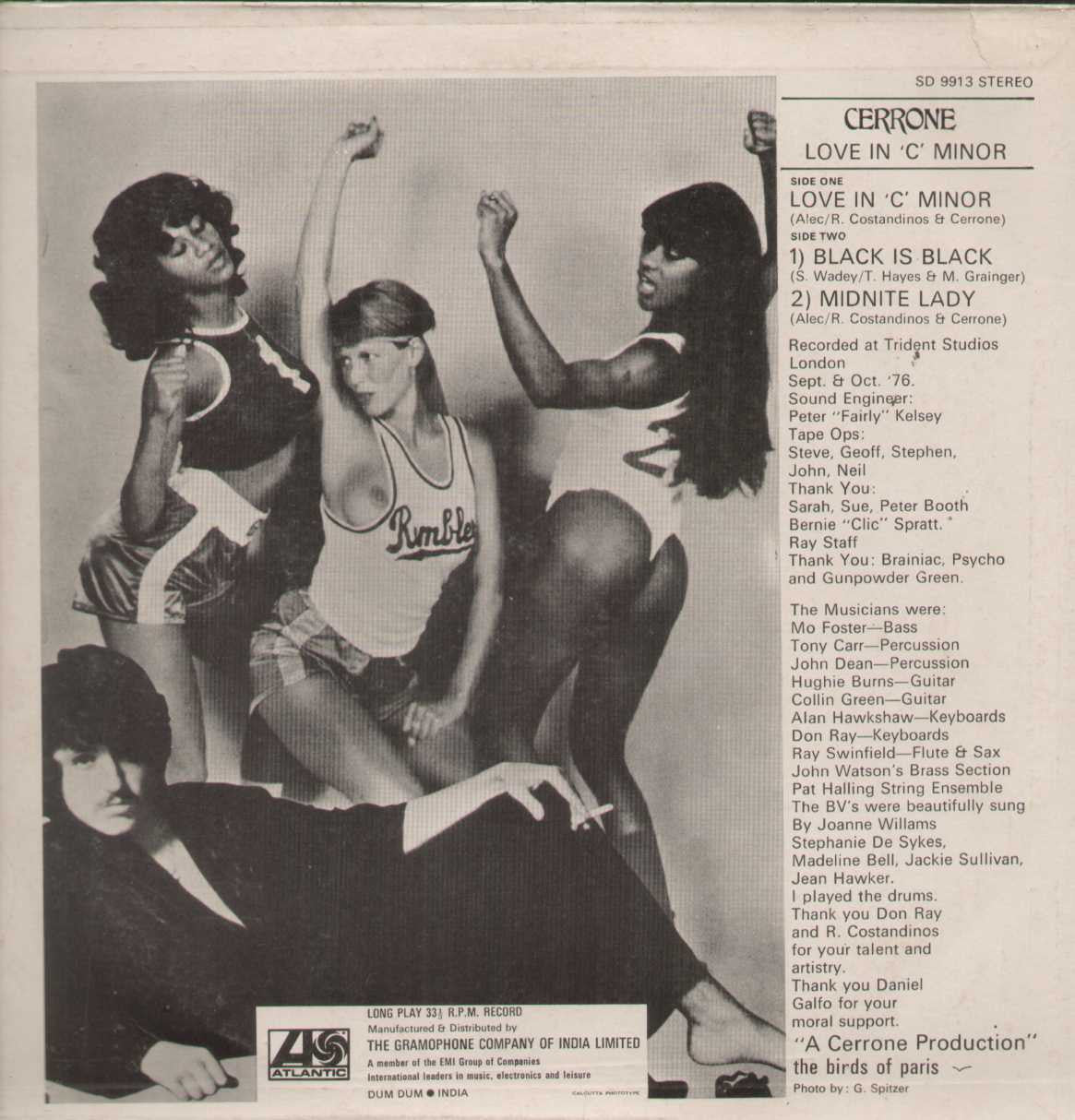 Cerrone Love Inc Minor English Vinyl LP