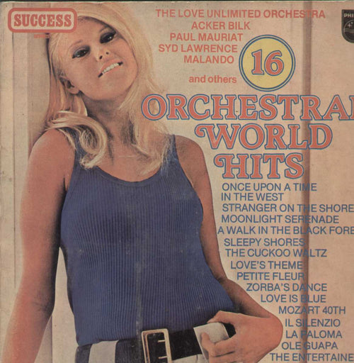 16 Orchestral World Hits English Vinyl LP