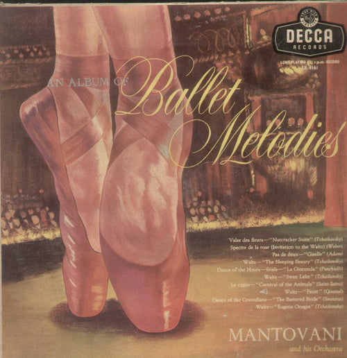 An Album Of Ballet Melodies Mantovani And His Orchestra English Vinyl LP