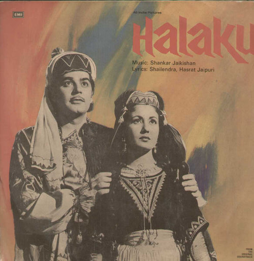 Halaku 1960 Bollywood Vinyl LP