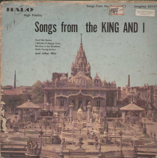 Songs From The King And I English Vinyl LP