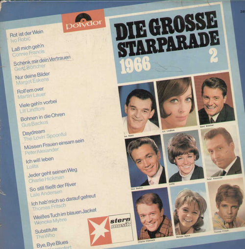 Die Grosse Starparade 1966 2 English Vinyl LP