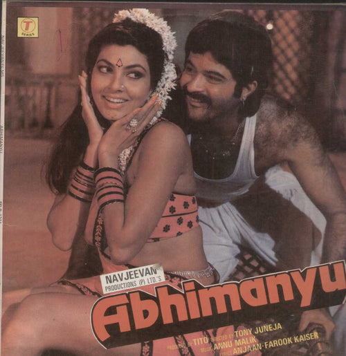 Abhimanyu 1989 Bollywood Vinyl LP