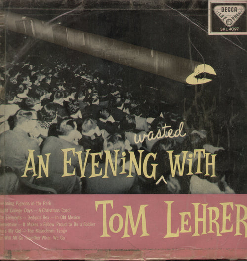 Wasted An Evening With Tom Lehrer - English Bollywood Vinyl LP