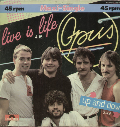 Live is Life Opus Up and Down - English Bollywood LP