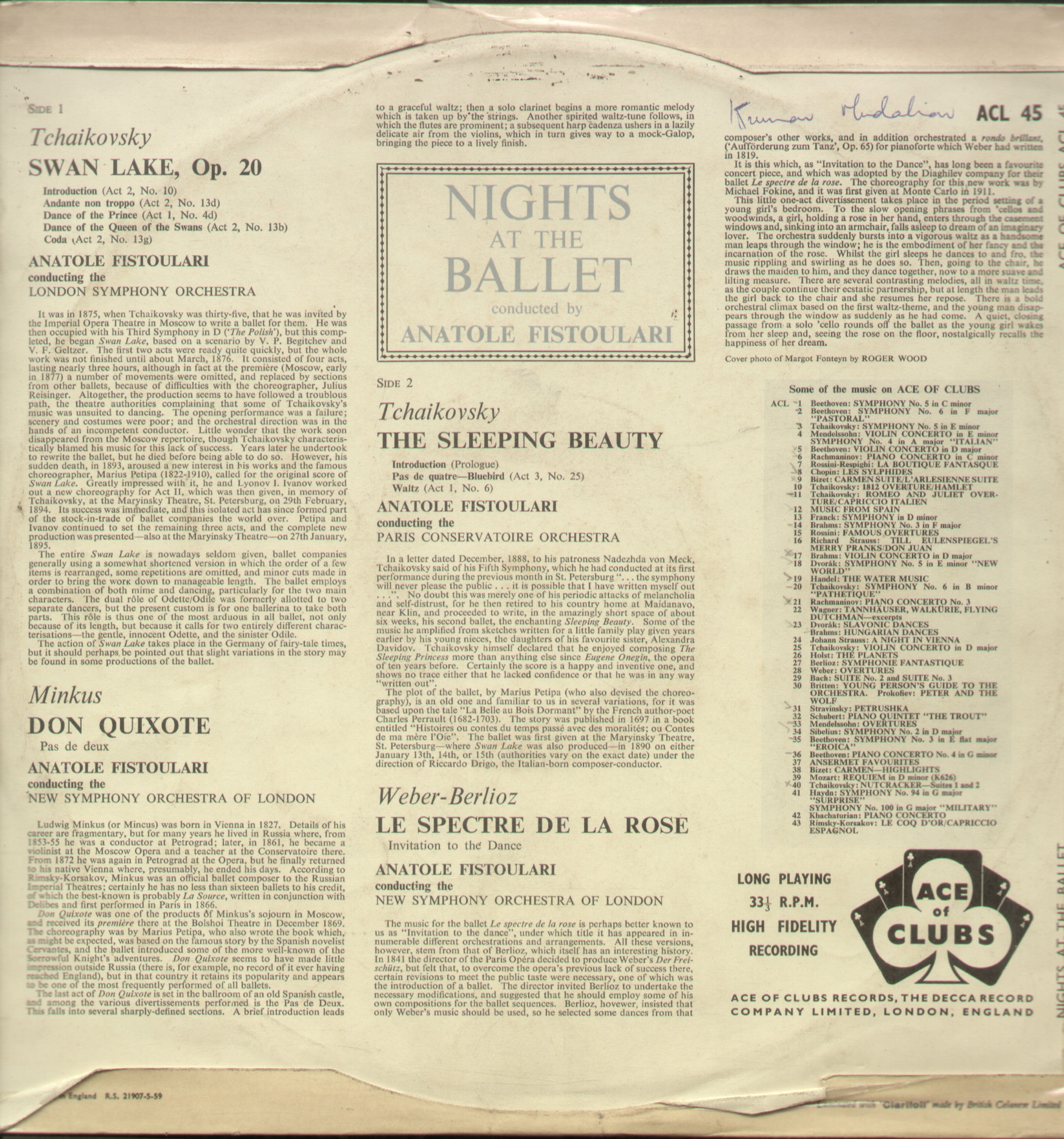 Night At The Ballet English Bollywood Vinyl LP – BollywoodVinyl