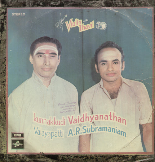 Violin with Thavil - Classical Bollywood Vinyl LP