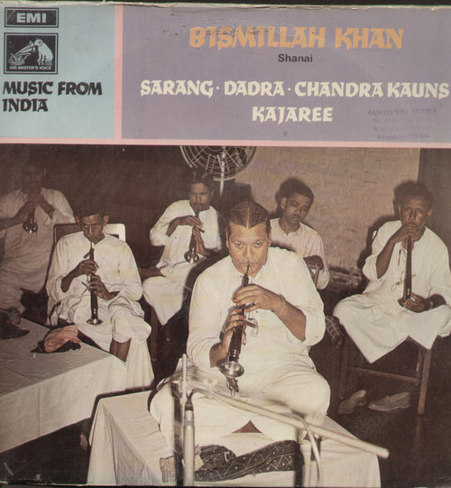 Bismillah Khan - Classical Bollywood Vinyl LP