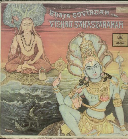 Bhaja Govindam And Vishnu Sahasranamam - Devotional Bollywood Vinyl LP