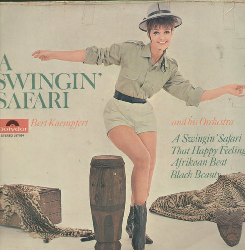A  Swingin Safari Bert Kaemfert And His Orchestra - English Bollywood Vinyl LP