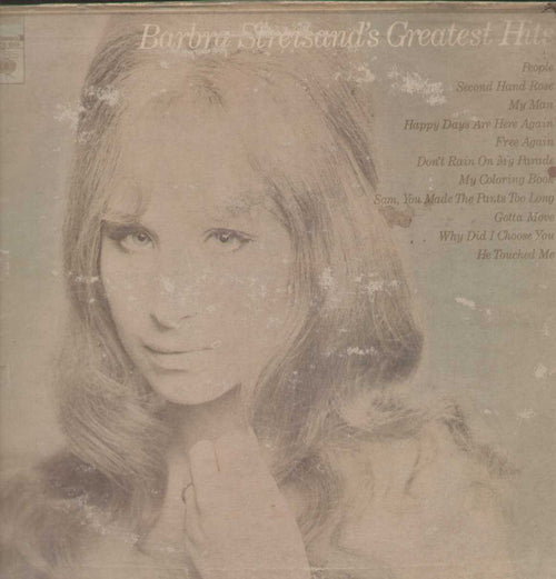 BARBRA STREISAND'S GREATEST HITS English Vinyl LP