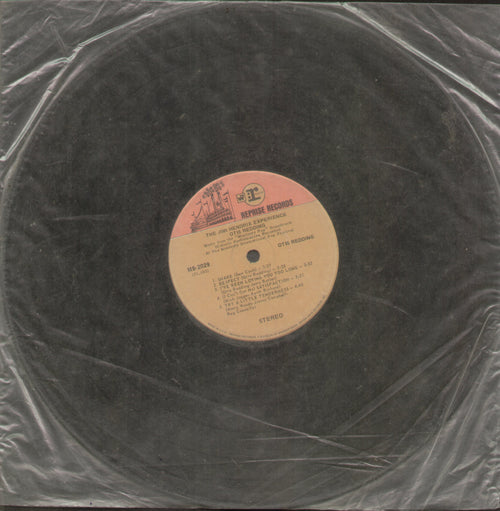 The Jimi Henorix Experience Otis Redding - English Bollywood Vinyl LP - No Sleeve