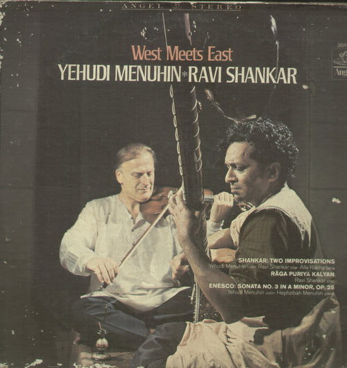 Yehudi Menuhin Ravi Shankar West Meets East - Compilations Bollywood Vinyl LP