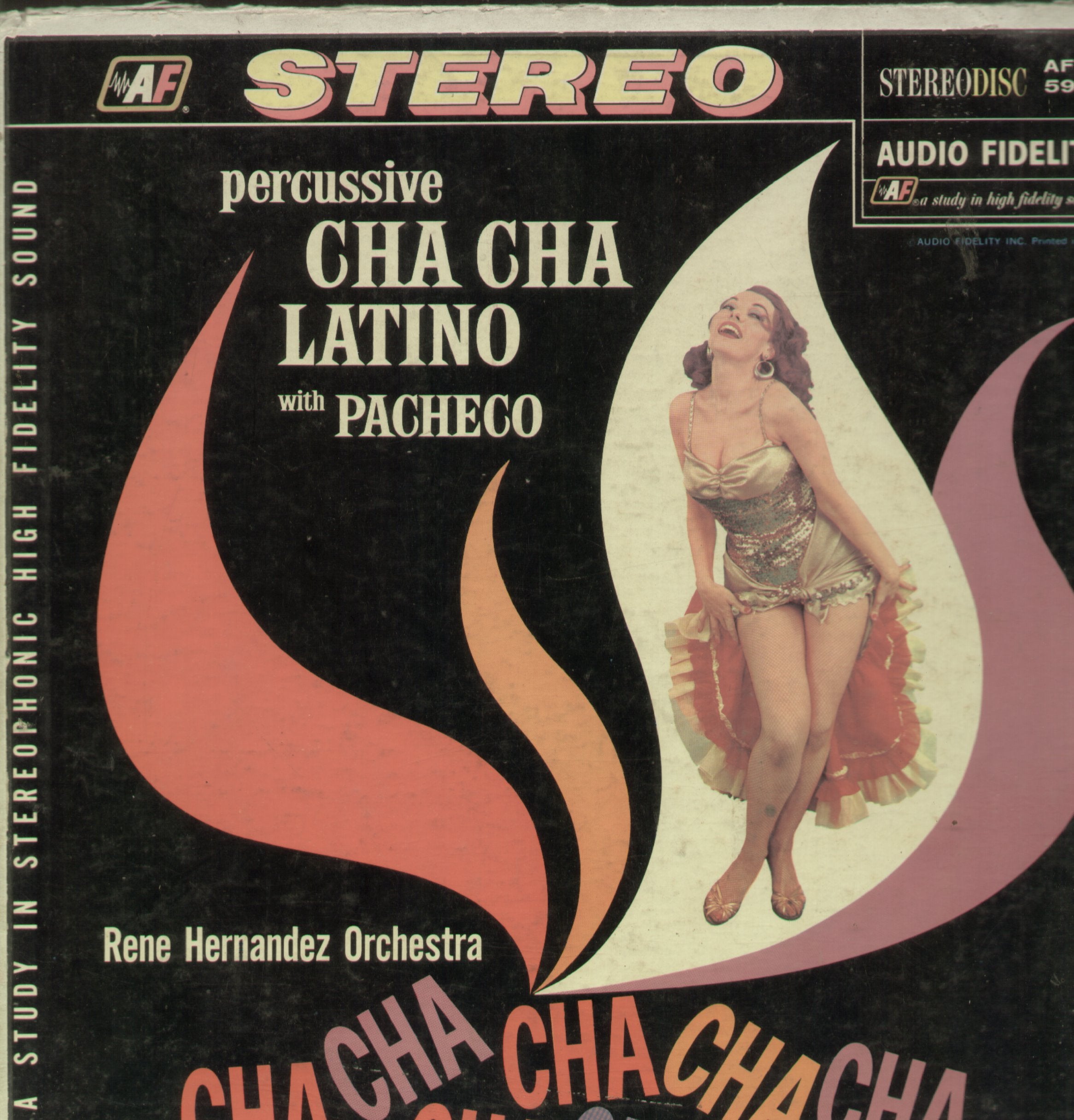 Percussive Cha Cha Latino With Pacheco English Bollywood Vinyl LP