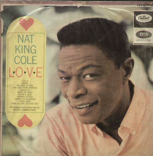 Nat King Cole Love - English Bollywood Vinyl LP