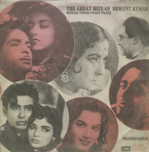 The Great Hits of Hemant Kumar - Hindi Bollywood Vinyl LP