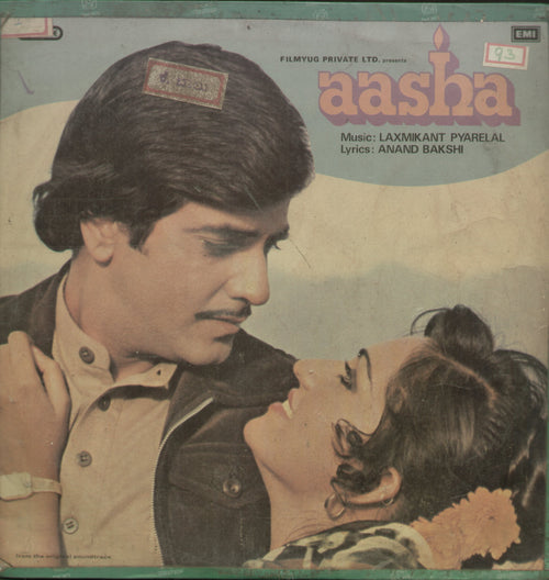 Aasha - Hindi Bollywood Vinyl LP