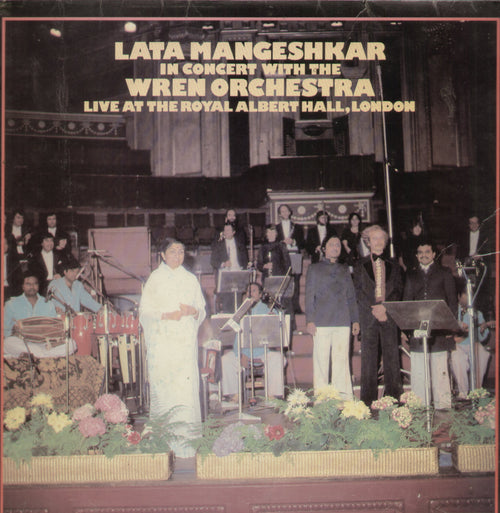 Lata Mangeshkar In Concert with WREN Orchestra Compilations Vinyl LP