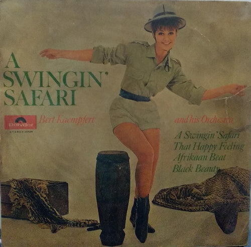 "A SWINGIN SAFARI BERT KAEMPFERT AND HIS ORCHESTRA" English vinyl LP