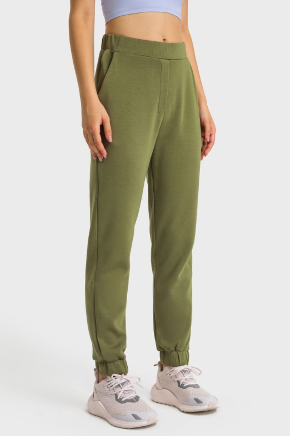Pull-On Joggers with Side Pockets Natovi Active