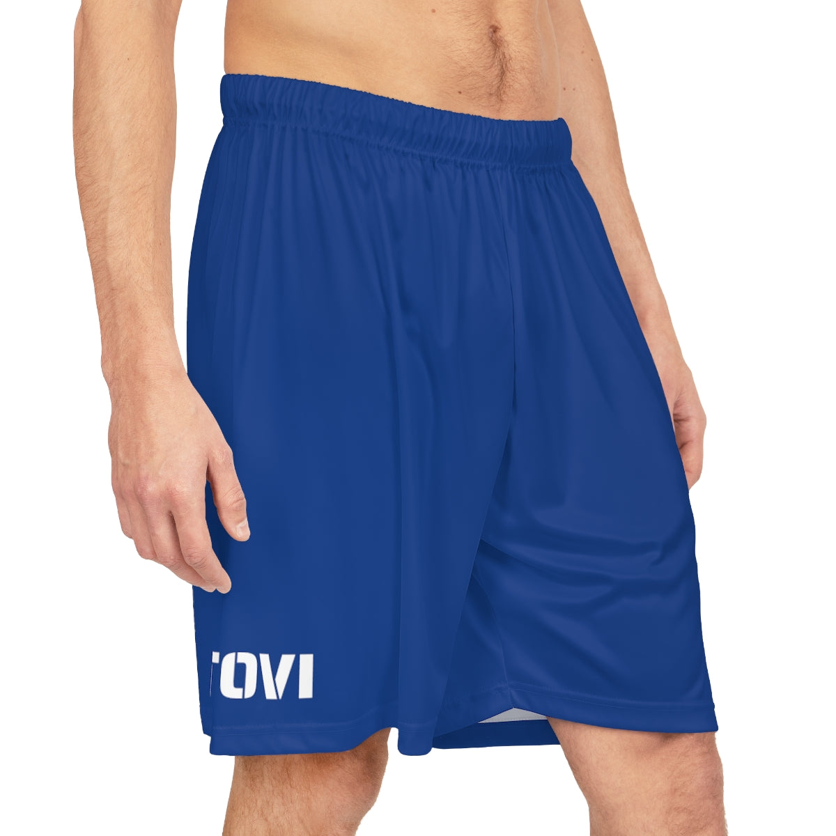 Odor-resistant Basketball Shorts - Blue Natovi Active