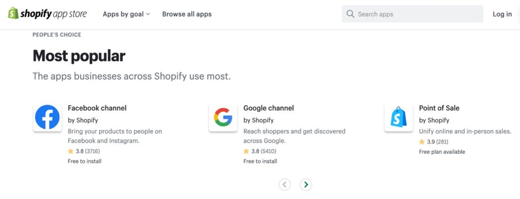 Shopify apps