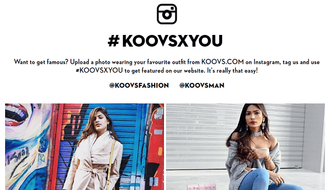 online store - Koovs you
