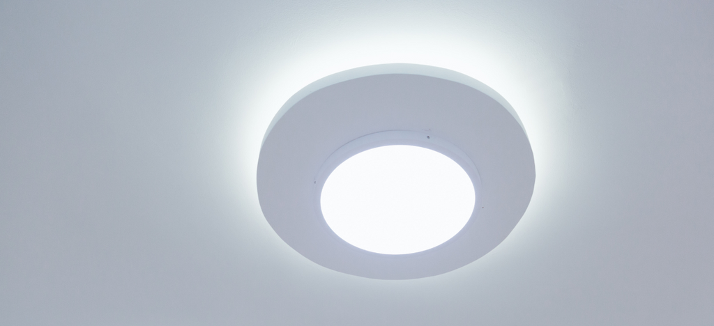 luminaire éclairage indirect plafond
