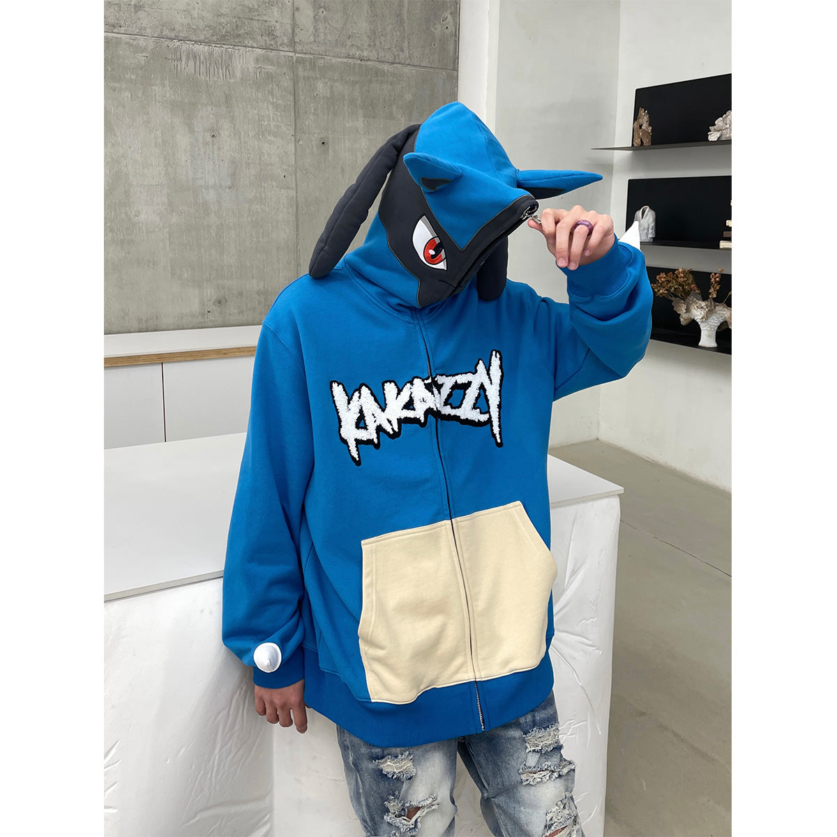 KAKAZZY ANIME HOODIE アニメ パーカー フルジップ | tspea.org