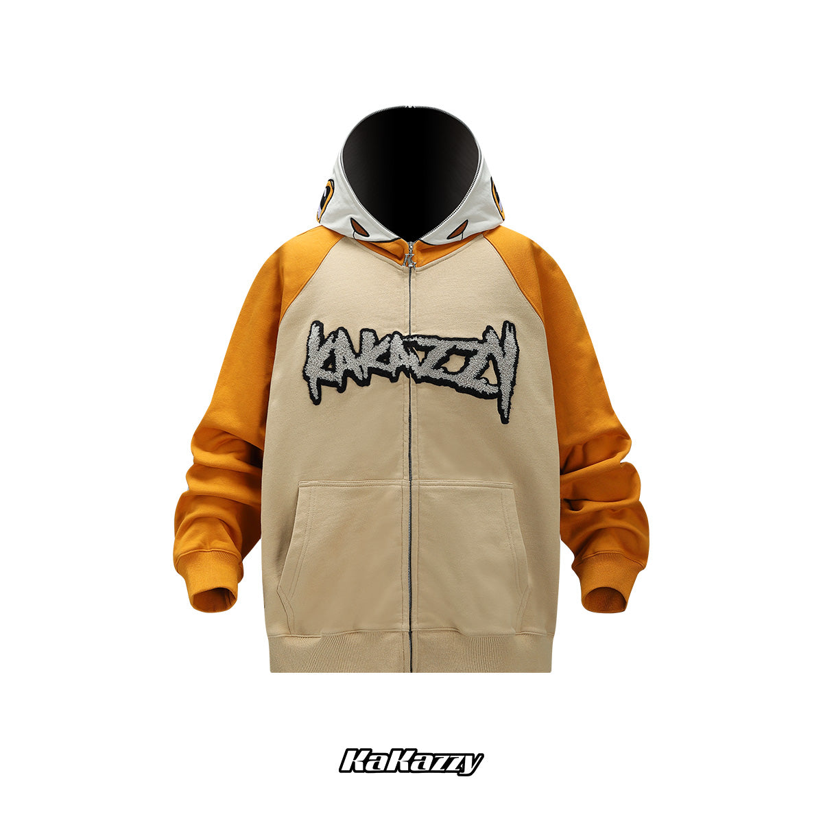 品質満点！ Kakazzy American Full zip ソニック パーカー パーカー