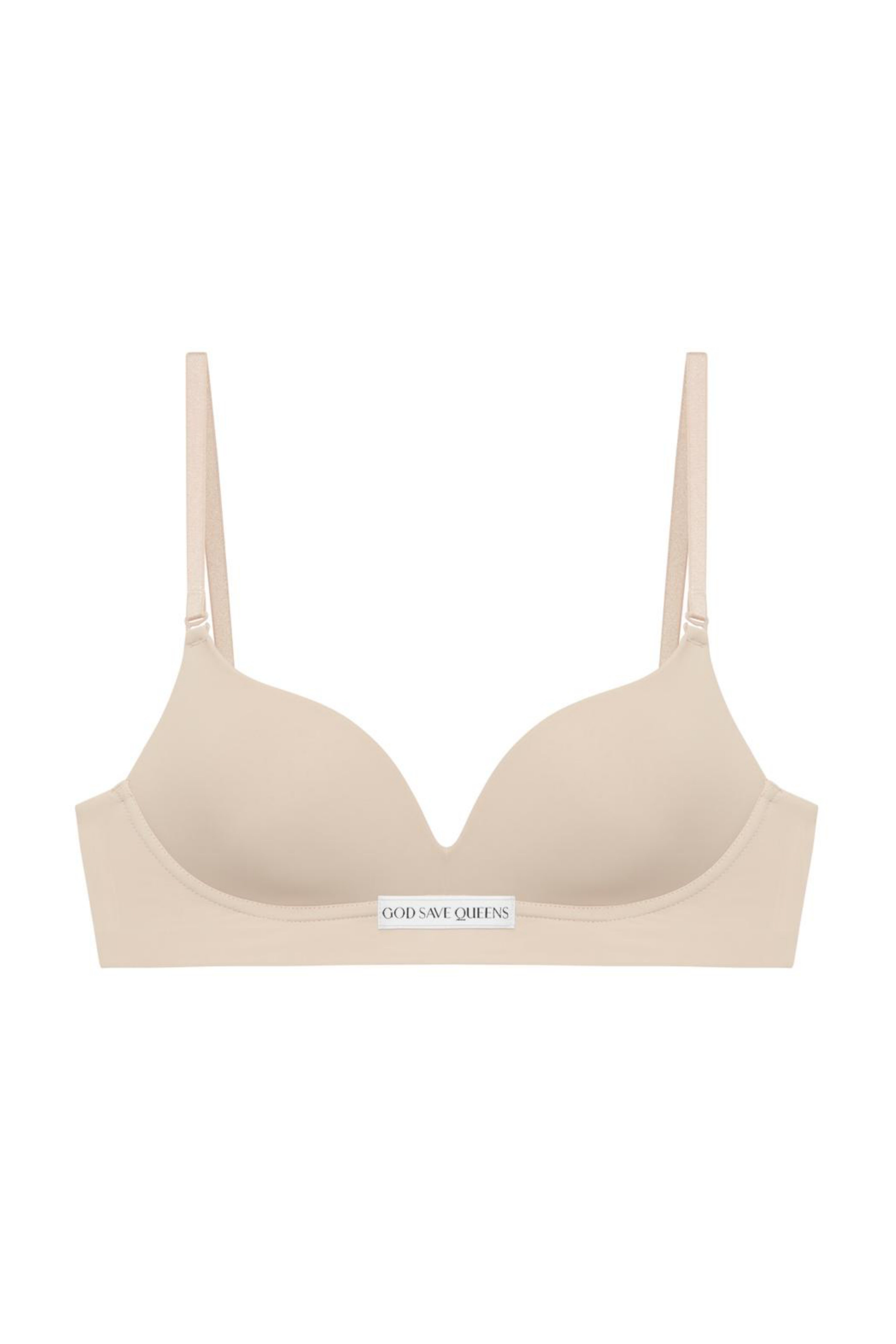 Second Skin Wire-Free Bra Light Nude - GOD SAVE QUEENS product image