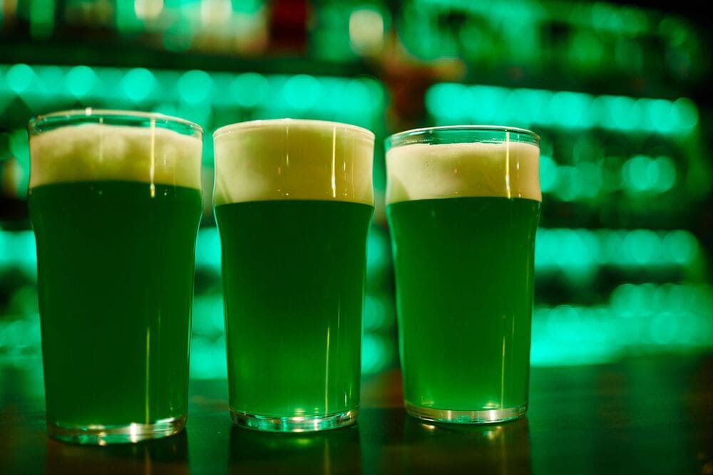 Green beer