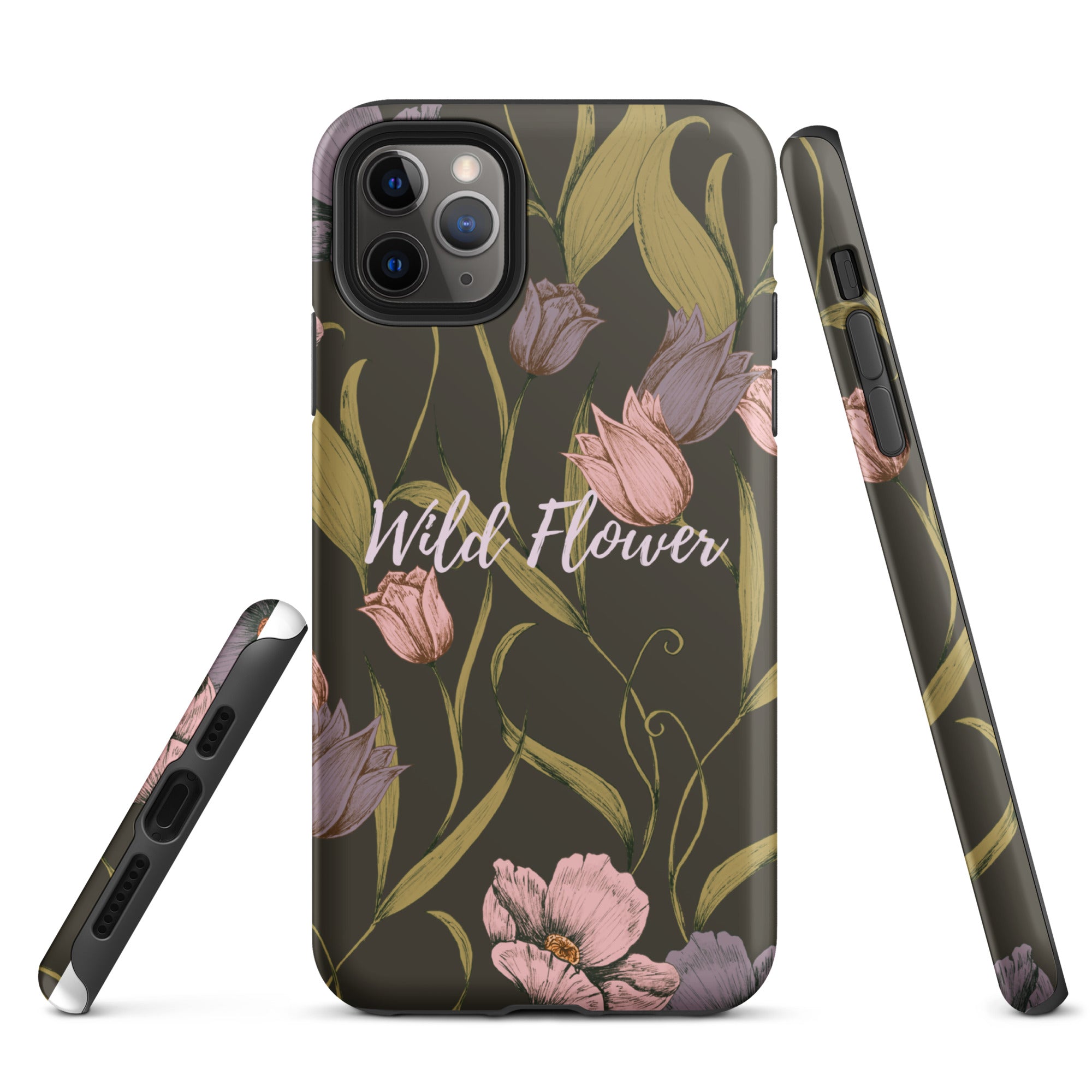 Wild Flower Tough iPhone case – Goddess Vibes Boutique