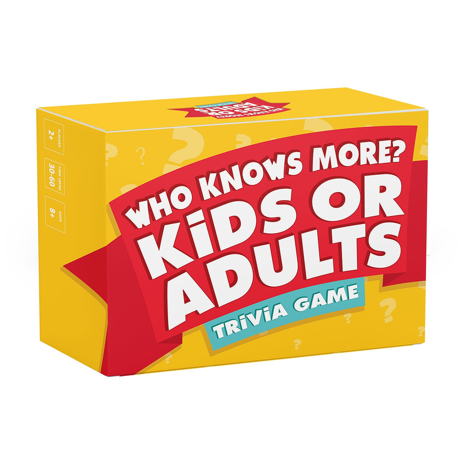 Who Knows More? Kids or Adults - the Ultimate Trivia Game for Kids, Teens and Adults - ASM Games product image