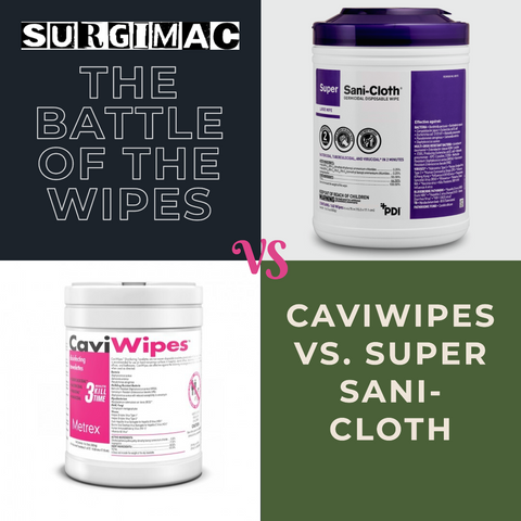 The Ultimate Guide to High-Efficacy Disinfecting Wipes: CaviWipes vs. Super Sani-Cloth