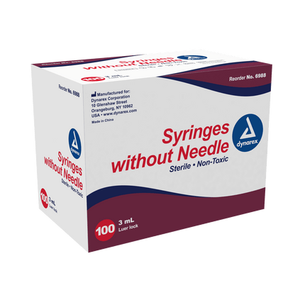 Dynarex - Syringes Without Needle - SurgiMac