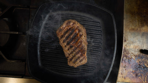 grilled ribeye steak