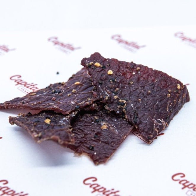 Peppered Dill Pickle Beef Jerky - 10oz