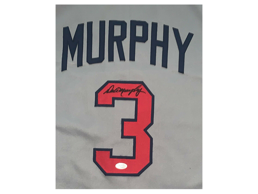 Chipper Jones Signed Atlanta Grey Jersey (JSA) — RSA