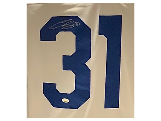 goldenautograph Gerry Cheevers Boston HOF-85 Incs Autographed Hockey Jersey White (JSA) HOF 85 Inscription