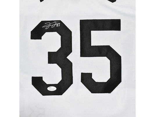 Marquis Grissom Autographed White Throwback Baseball Jersey (JSA) — RSA