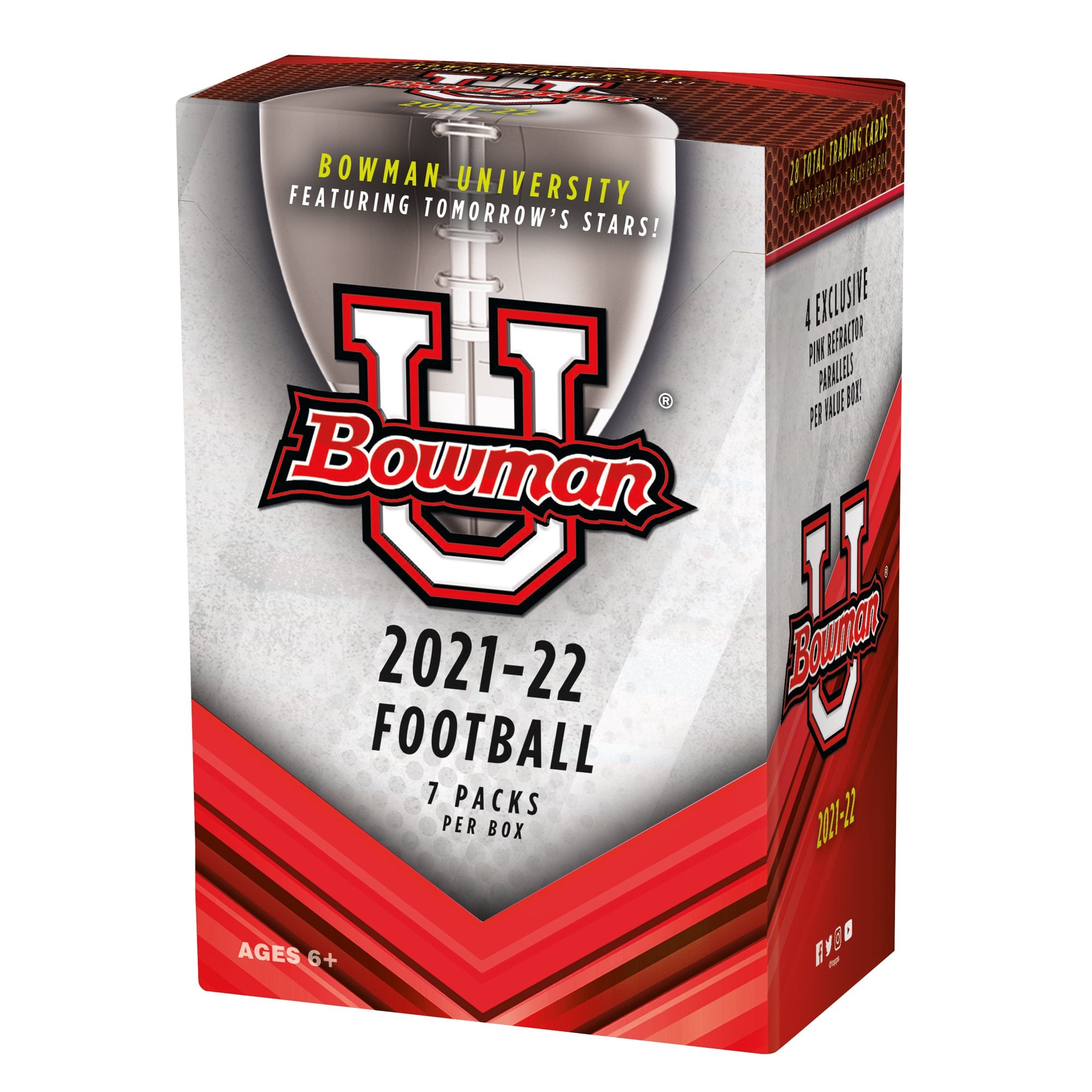 2022 Topps Bowman University Football Blaster Box
