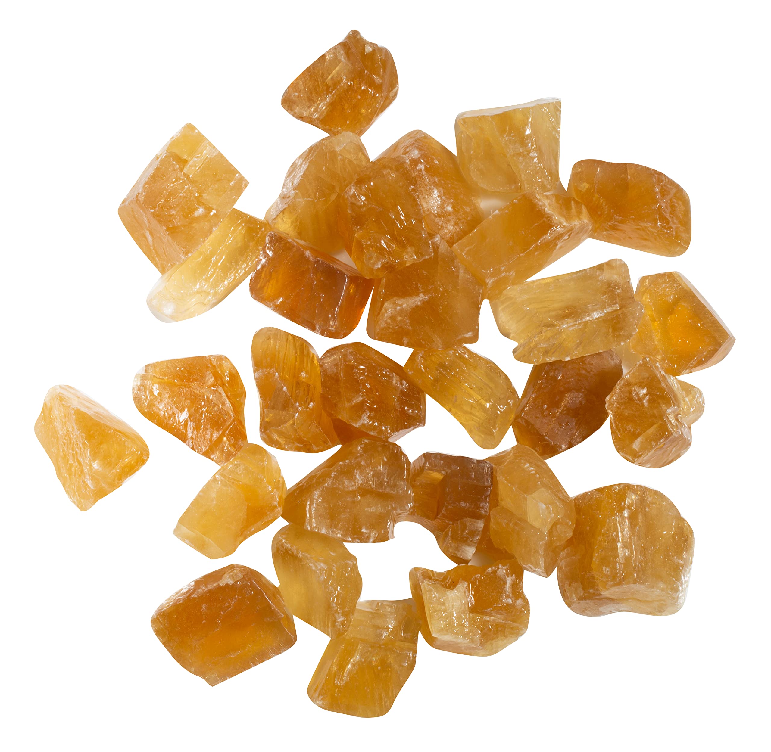 Orange Mexican Calcite | Rough Stones | 1 LB