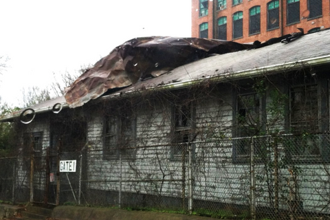dilapidated buildings in gastonia, NC