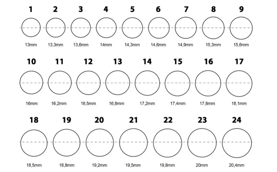 Guide Rings How To Measure Rings Siciliano Gioielli