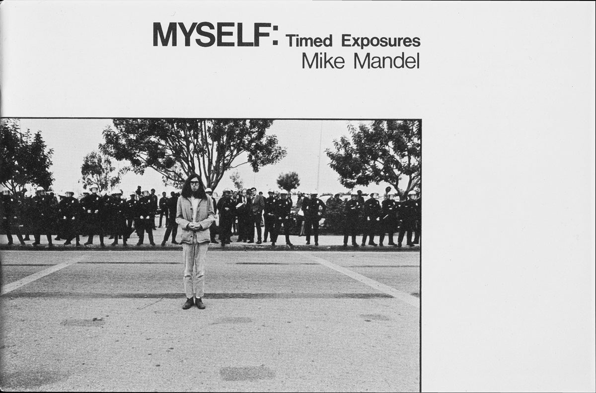 Mike Mandel Myself Timed Exposures Book Cover - Adsum